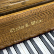 1999 Charles R Walter console piano - Upright - Console Pianos